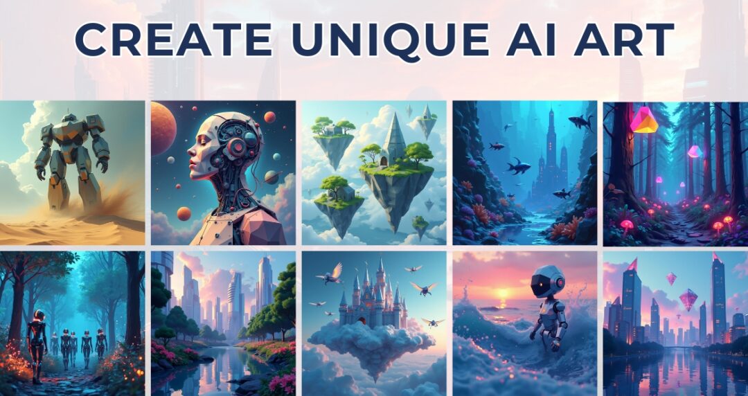 A colorful collage of various plants, showcasing their diverse shapes and colors, alongside images of water elements. The composition blends aesthetics from graphic design and art styles, creating a visually appealing arrangement.